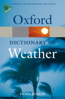 Image for A dictionary of weather