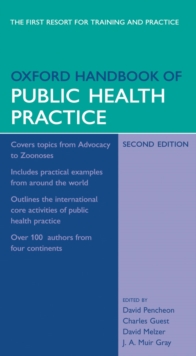 Image for Oxford handbook of public health practice