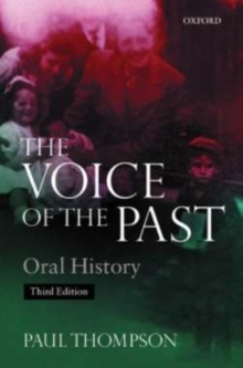 Image for Voice of the Past: Oral History: Oral History