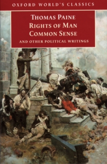 Image for Rights of Man, Common Sense, and Other Political Writings