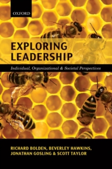 Image for Exploring leadership: individual, organizational, and societal perspectives