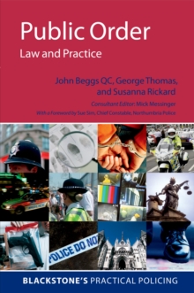 Image for Public Order: Law and Practice.
