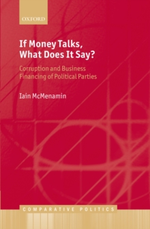 Image for If money talks, what does it say?: corruption and business financing of political parties