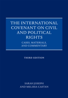 Image for The International Covenant on Civil and Political Rights: Cases, Materials, and Commentary