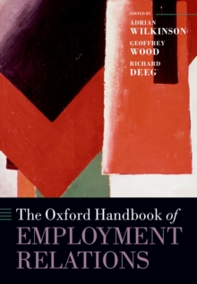 Image for The Oxford handbook of employment relations: comparative employment systems