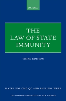 Image for The law of state immunity