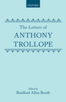 Image for The Letters of Anthony Trollope