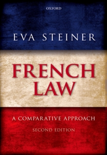 Image for French Law: A Comparative Approach