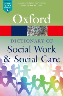 Image for Dictionary of Social Work and Social Care