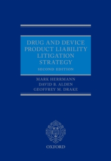 Image for Drug and Device Product Liability Litigation Strategy