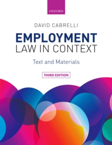 Image for Employment Law in Context: Text and Materials