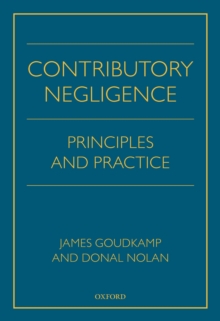Image for Contributory Negligence: Principles and Practice