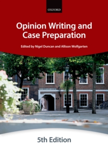 Image for Opinion writing and case preparation.