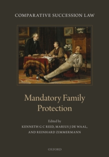 Image for COMPARATIVE SUCCESSION LAW V3 CSL C: Volume III: Mandatory Family Protection