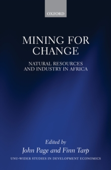 Image for Mining for Change: Natural Resources and Industry in Africa