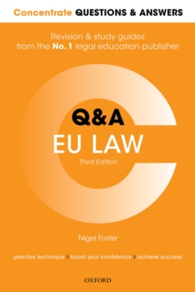 Image for Concentrate Questions and Answers EU Law: Law Q&A Revision and Study Guide