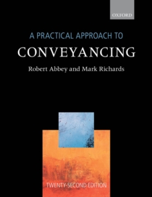 Image for PRACTICAL APPROACH TO COVEYANCING