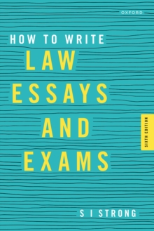Image for How to write law essays & exams