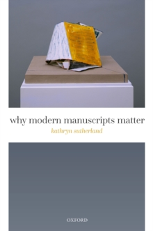 Image for Why Modern Manuscripts Matter