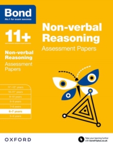 Image for Non-verbal reasoning6-7 years,: Assessment papers