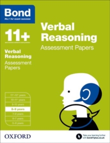 Image for Verbal reasoning8-9 years,: Assessment papers