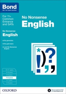 Image for No nonsense English7-8 years