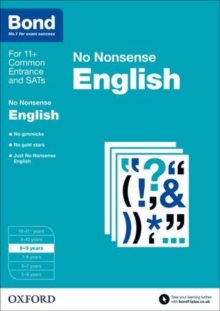 Image for No nonsense English8-9 years