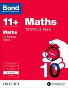 Image for Maths8-9 years,: 10 minute tests