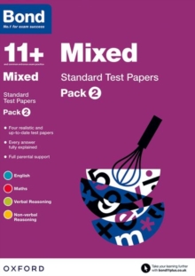 Image for Bond 11+Pack 2: Mixed - standard test papers