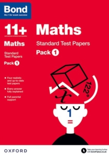 Image for Bond 11+: Maths: Standard Test Papers: For 11+ GL assessment and Entrance Exams
