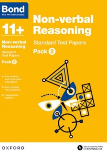 Image for Bond 11+: Non-verbal Reasoning: Standard Test Papers: Ready for the 2024 exam