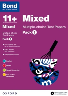 Image for Bond 11+Pack 1: Mixed - multiple choice test papers