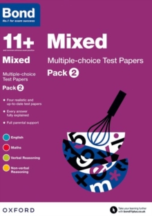 Image for Bond 11+: Mixed: Multiple-choice Test Papers: For 11+ GL assessment and Entrance Exams