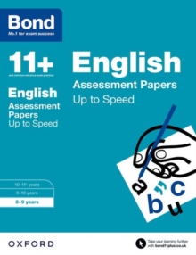 Image for Bond 11+: English: Up to Speed Papers