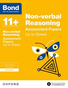 Image for Non-verbal reasoning8-9 years,: Up to speed practice