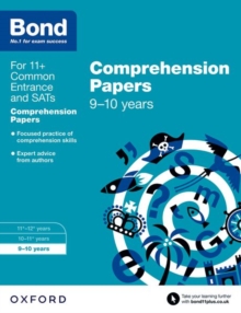 Image for Bond 11+: English: Comprehension Papers