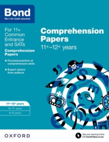 Image for English11-12 years,: Comprehension papers