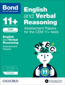 Image for English & verbal reasoning8-9 years,: Assessment papers