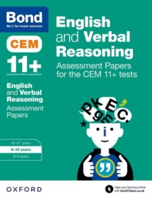 Image for Bond 11+: English and Verbal Reasoning: Assessment Papers for the CEM 11+ tests