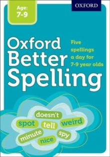 Image for Better spelling age: 7-9