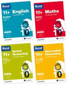 Image for Bond 11+: English, Maths, Non-verbal Reasoning, Verbal Reasoning: 10 Minute Tests
