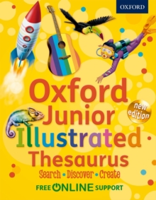 Image for Oxford junior illustrated thesaurus  : search, discover, create