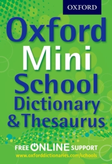 Image for Oxford Mini School Dictionary & Thesaurus