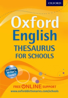 Image for Oxford English thesaurus for schools.