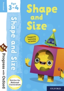 Image for Progress with Oxford: Shape and Size Age 3-4