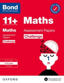 Image for Bond 11+: Bond 11+ Maths Challenge Assessment Papers 9-10 years