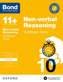 Image for Bond 11+: Bond 11+ 10 Minute Tests Non-verbal Reasoning 9-10 years: For 11+ GL assessment and Entrance Exams