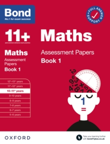 Image for Bond 11+: Maths Assessment Papers Book 1 10-11 Years