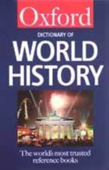 Image for A Dictionary of World History