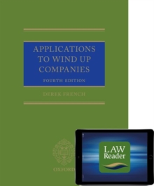 Image for Applications to Wind Up Companies (Book and Digital Pack)
